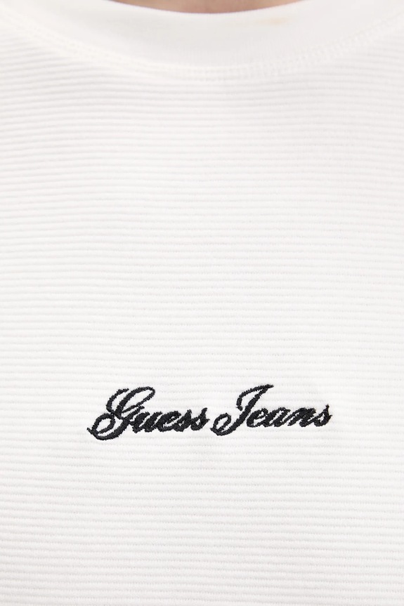 Guess Jeans pamut hosszúujjú M6RP13.KD461 bézs