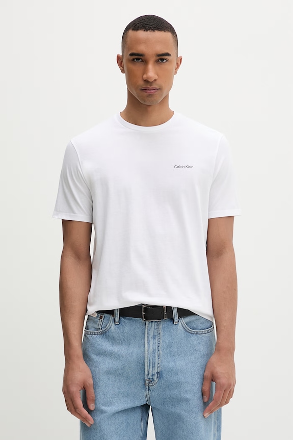 Calvin Klein tricou pentru bărbați, din bumbac alb LV04LC255G