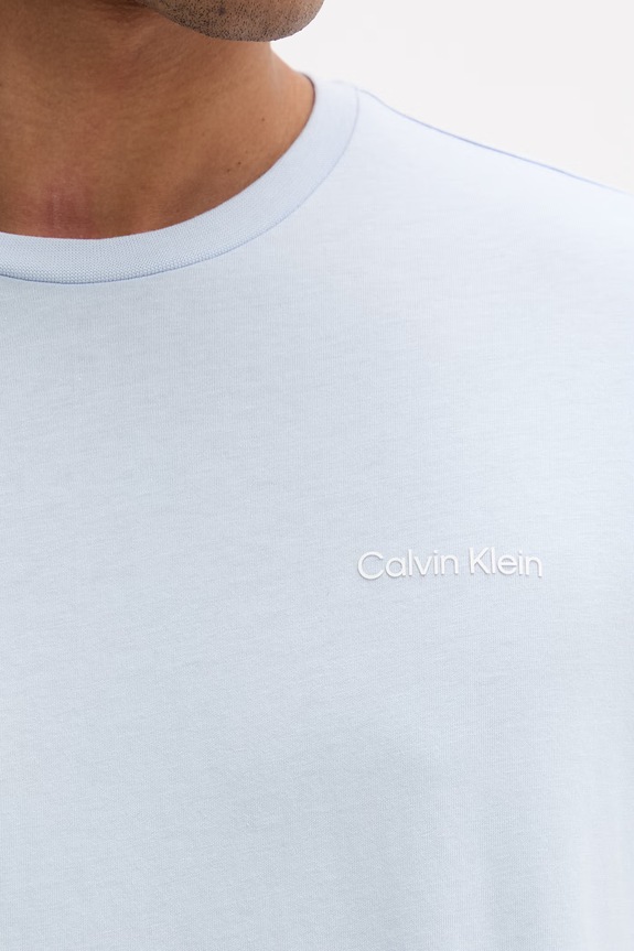 Calvin Klein Tričko pánske bavlnené LV04LC255G modrá