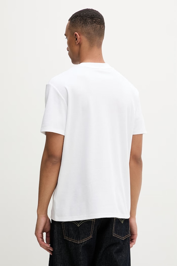 Ruházat Calvin Klein t-shirt férfi pamuttal LV04LF209G fehér