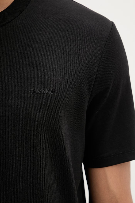 Calvin Klein póló férfi pamut LV04LF209G fekete