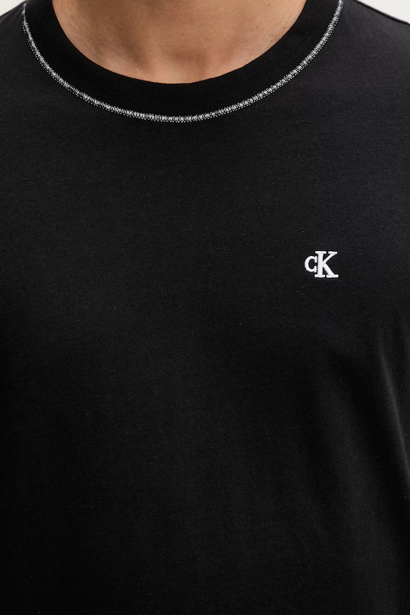 Calvin Klein t-shirt férfi pamut LV04LF223G fekete