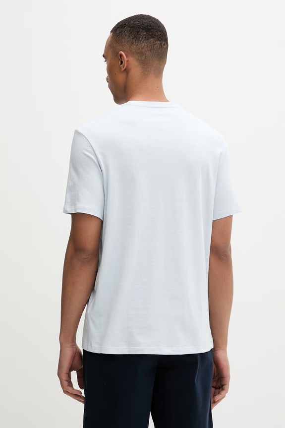 Ρούχα Calvin Klein T-shirt ανδρικό βαμβακερό LV04LF810G μπλε