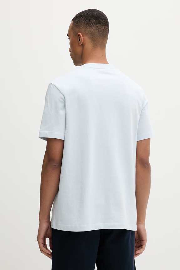 Oblečenie Calvin Klein tričko pánske bavlnené LV04LF811G modrá