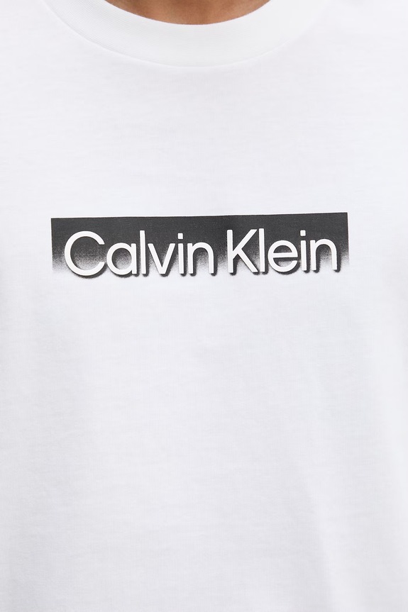 Calvin Klein t-shirt férfi pamut LV04LF812G fehér