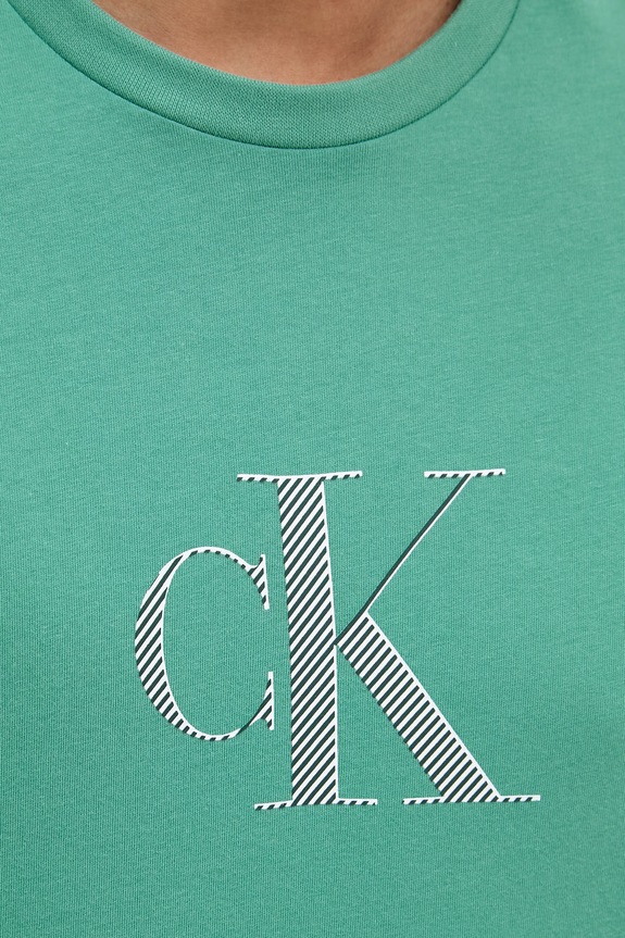 Calvin Klein póló férfi pamut LV04RF853G zöld