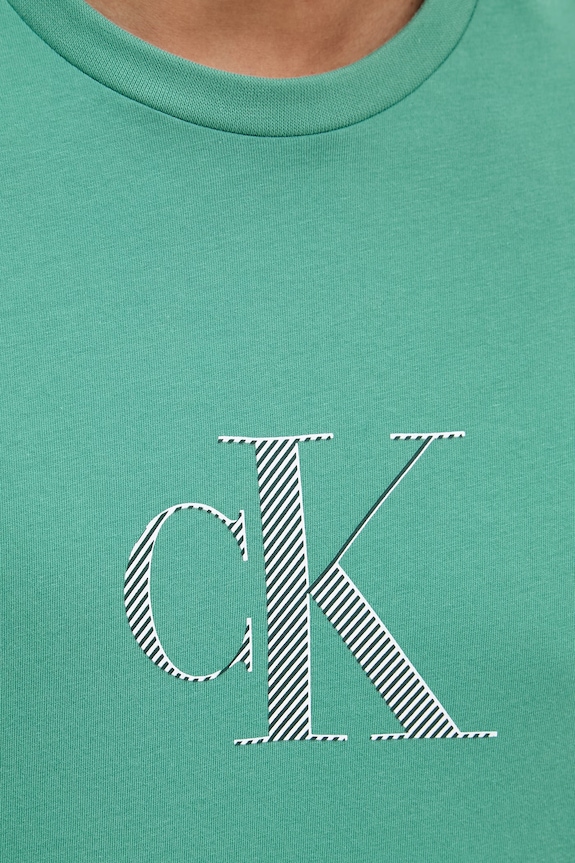 Calvin Klein t-shirt da uomo in cotone LV04RF853G verde
