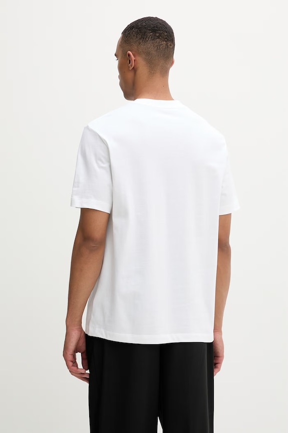 Ρούχα Calvin Klein T-shirt ανδρικό βαμβακερό LV04LF813G μπεζ