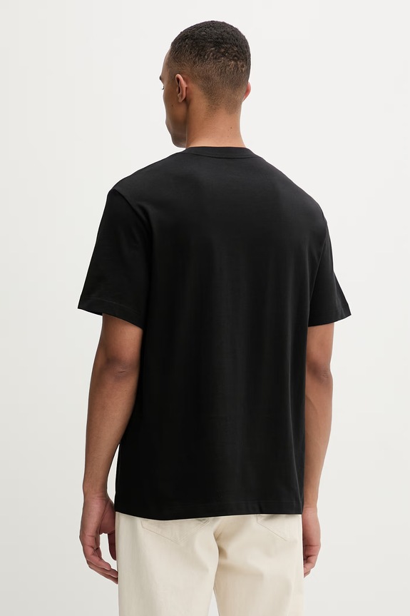 Ruházat Calvin Klein férfi pamut t-shirt LV04LF813G fekete