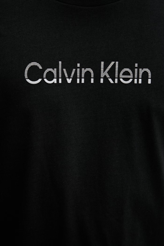 Calvin Klein férfi pamut t-shirt LV04LF813G fekete