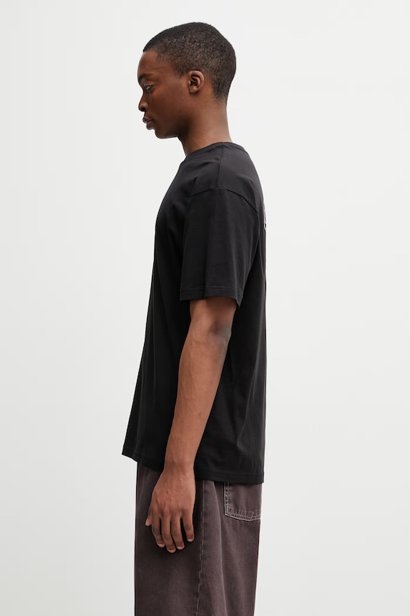 Puma Ess Logo Lab Relaxed Story 1 t-shirt bawełniany męski 692023 czarny SS26