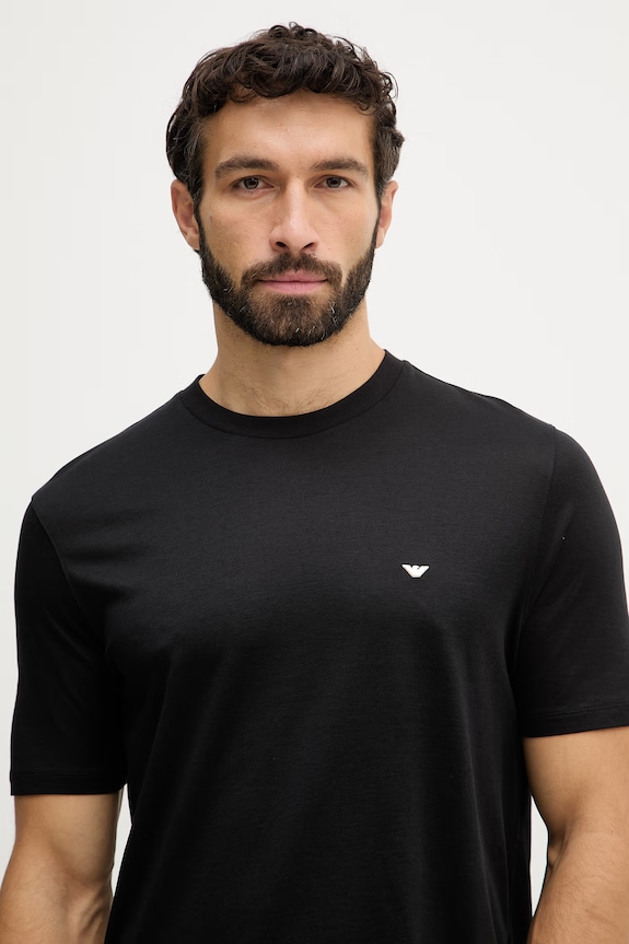 Emporio Armani tricou negru EM004592.AF13747