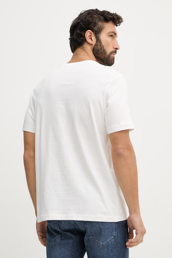 Îmbrăcăminte Emporio Armani tricou din bumbac EM004751.AF23082 alb