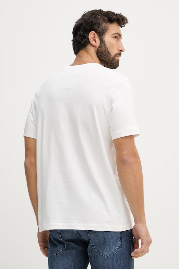 Îmbrăcăminte Emporio Armani tricou din bumbac EM004751.AF23082 alb