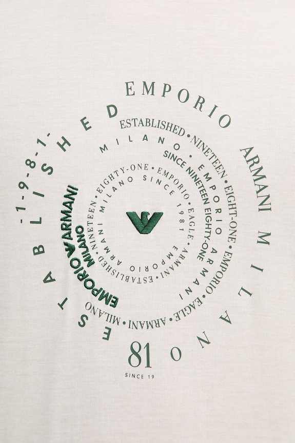 Emporio Armani tricou pentru bărbați, din lyocell EM004995.AF13747 bej
