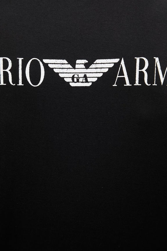 Bavlněné tričko Emporio Armani EM005737.AF24470 černá