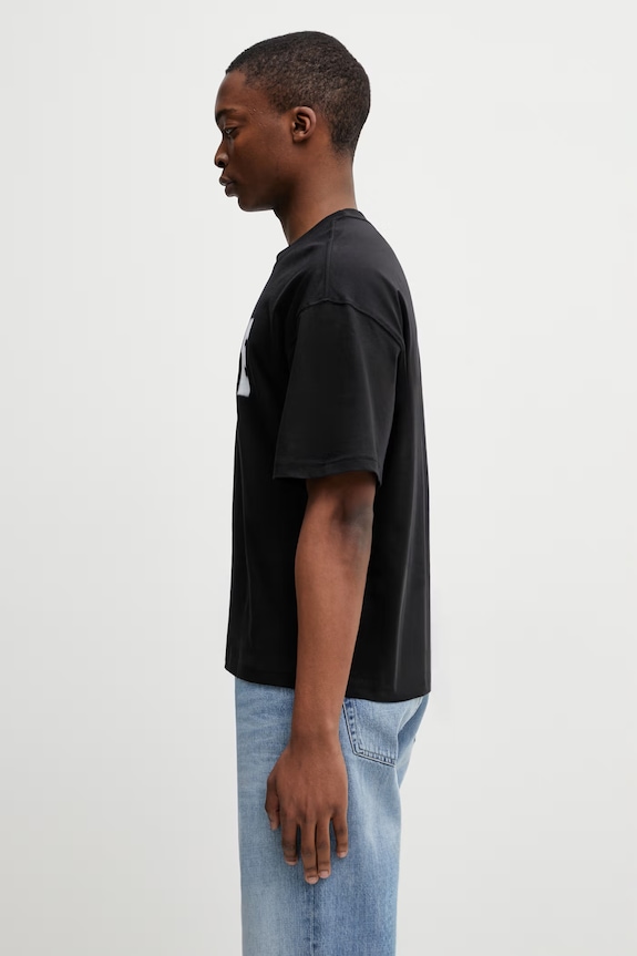 Alpha Industries Heatwave T-shirt bawełniany męski 766023 czarny SS26