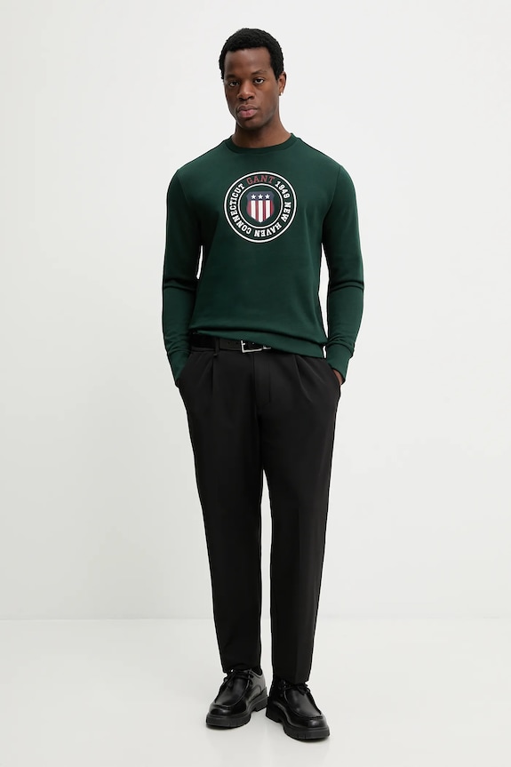 Gant felső 2067098 zöld SS26