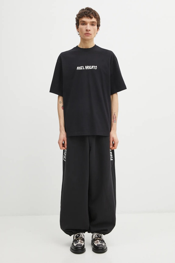 Памучна тениска Axel Arigato Bale T-Shirt A3845001 черен