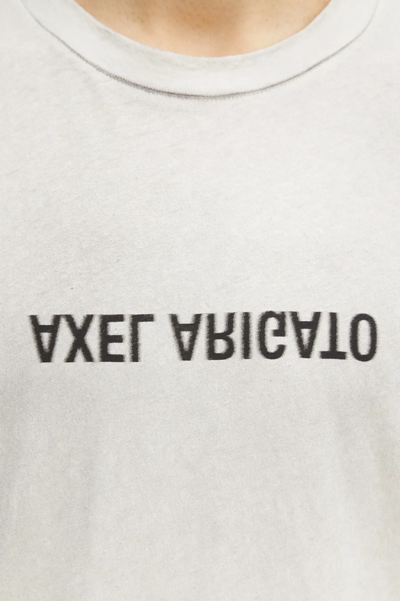 Axel Arigato t-shirt DISTORT LIGHT T-SHIRT beige A3543002