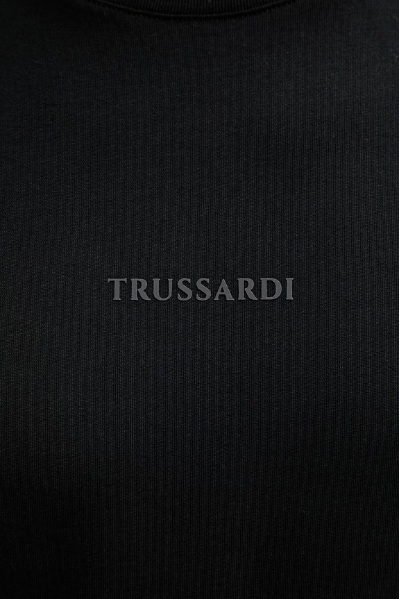 Trussardi t-shirt férfi pamut G0428000094N fekete