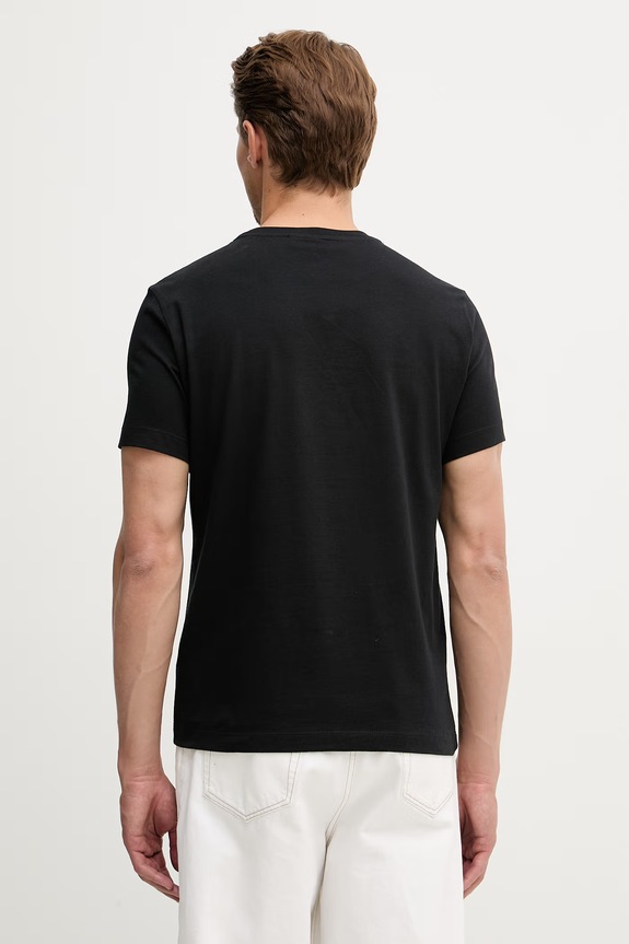Ρούχα Trussardi T-shirt Ανδρικό βαμβακερό G0568000127N μαύρο