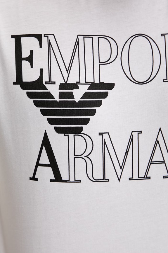 Emporio Armani Underwear pamut póló EM000574.AF20434 fehér