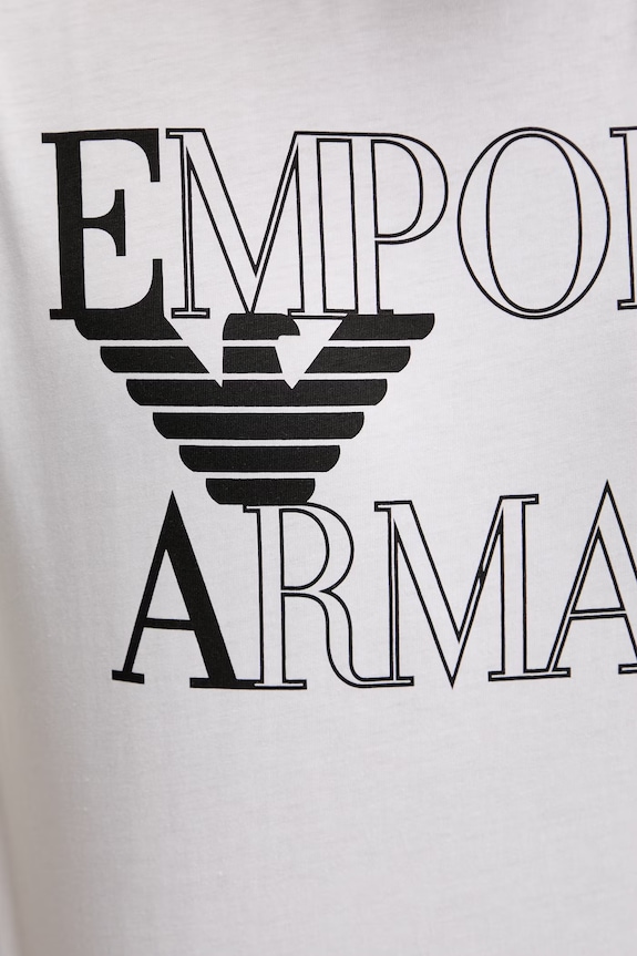 Emporio Armani Underwear pamut póló EM000574.AF20434 fehér