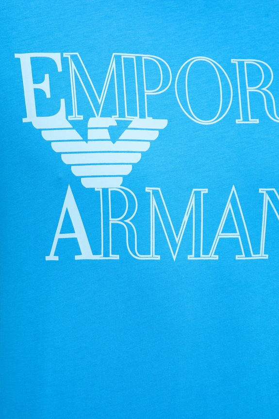 Emporio Armani Underwear pamut póló EM000574.AF20434 kék