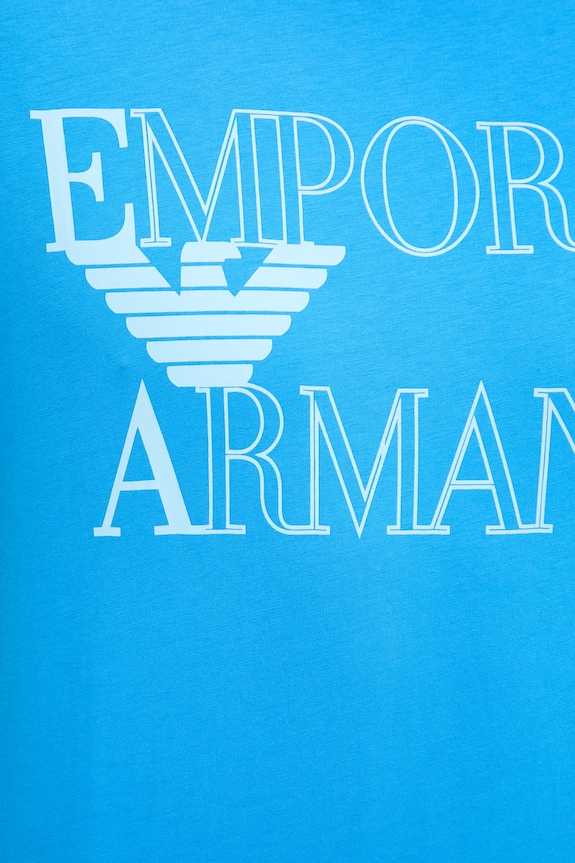 Emporio Armani Underwear pamut póló EM000574.AF20434 kék