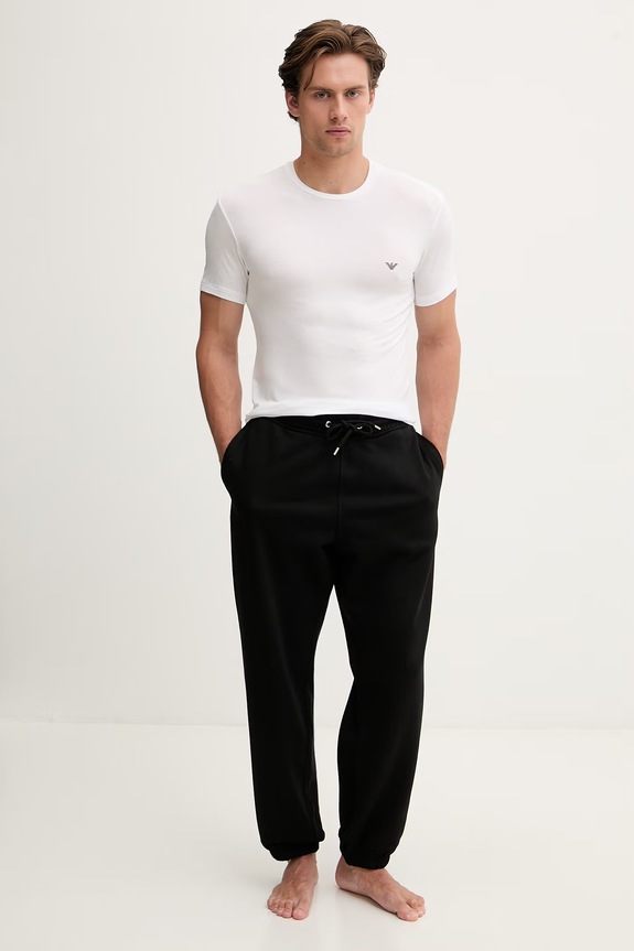 Одежда Emporio Armani Underwear футболка basic мужская с вискозой 2 шт. EM001849.AF18893 бежевый