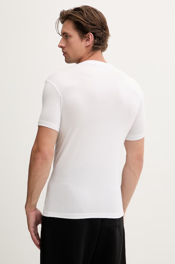 Emporio Armani Underwear футболка basic мужская с вискозой 2 шт. бежевый EM001849.AF18893