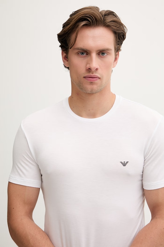 Emporio Armani Underwear футболка basic мужская с вискозой 2 шт. EM001849.AF18893