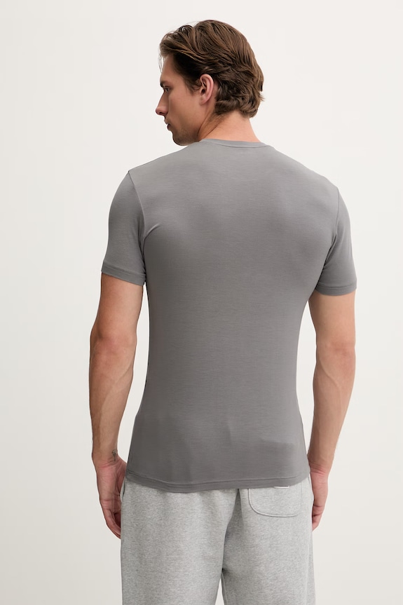 Emporio Armani Underwear basic tričko pánské s viskózou 2-pack EM001849.AF18893 černá