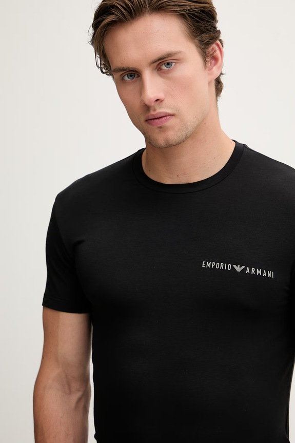 Emporio Armani Underwear basic tričko pánské s viskózou 2-pack EM001849.AF18893