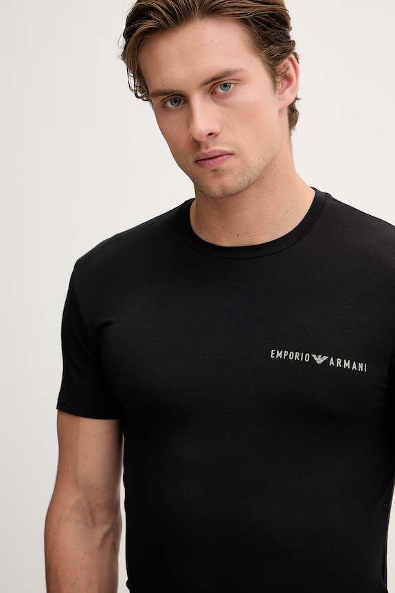 Emporio Armani Underwear basic tričko pánské s viskózou 2-pack EM001849.AF18893