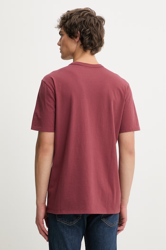 Odzież Levi's LEVIS ORIGINAL TEE 005GX czerwony