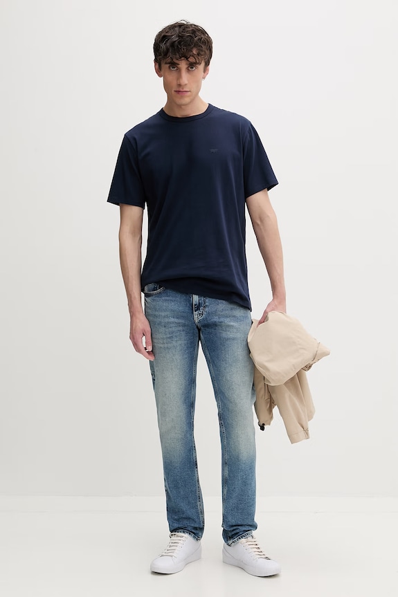 Levi's t-shirt ανδρικό βαμβακερό LEVIS ORIGINAL TEE 005GX σκούρο μπλε SS26