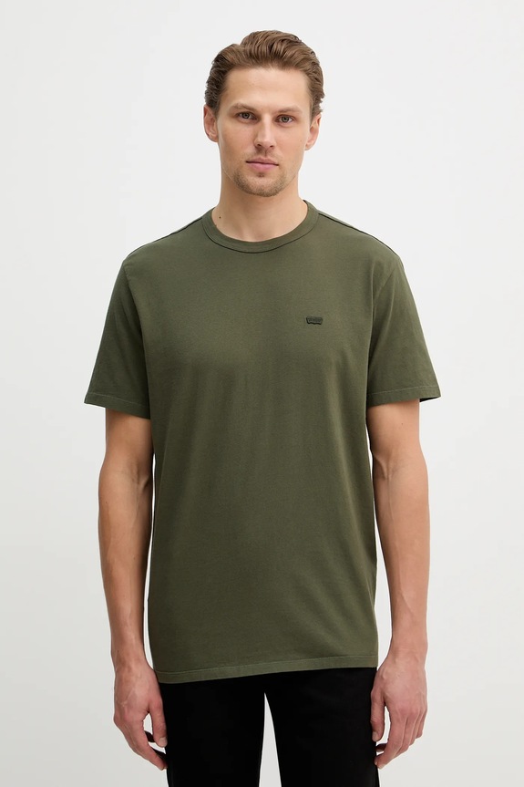 Levi's LEVIS ORIGINAL TEE bawełna zielony 005GX