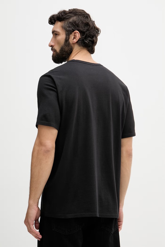 Odzież Levi's T-shirt męski bawełniany LEVIS ORIGINAL TEE 005GX czarny