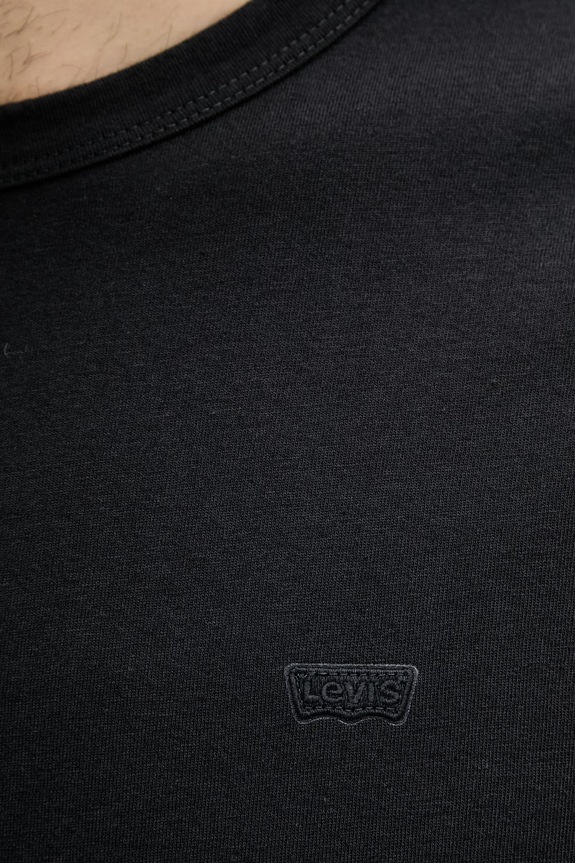 Levi's T-shirt męski bawełniany LEVIS ORIGINAL TEE 005GX czarny