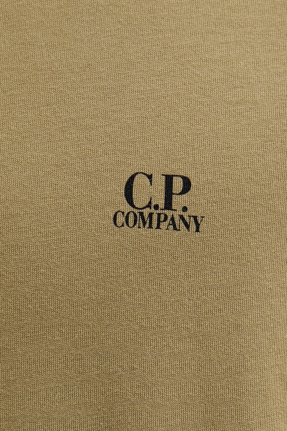 Бавовняна футболка C.P. Company зелений 20CMTS725A005100W