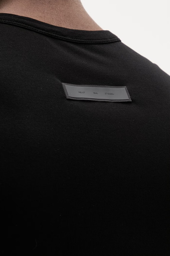 Heliot Emil t-shirt SS26PRE.M.09.158.BLK01 fekete