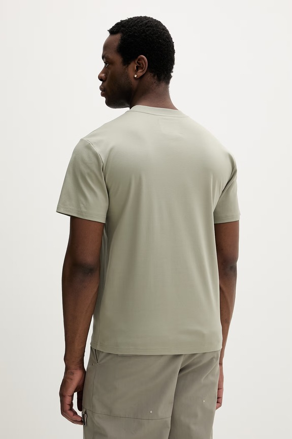 Odzież Heliot Emil t-shirt bawełniany SS26PRE.M.09.139.LDG23 zielony