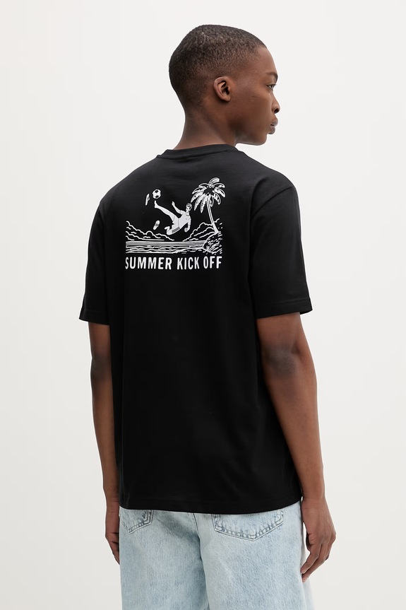 adidas tricou pentru bărbați, din bumbac negru JZ4998