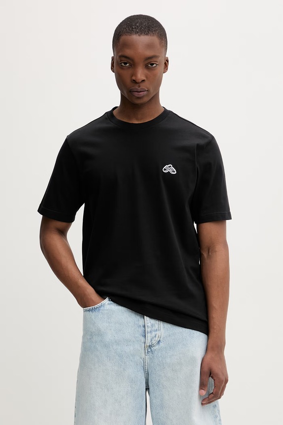 Îmbrăcăminte adidas tricou pentru bărbați, din bumbac JZ4998 negru