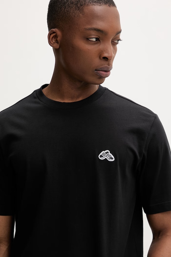 adidas tricou pentru bărbați, din bumbac negru JZ4998