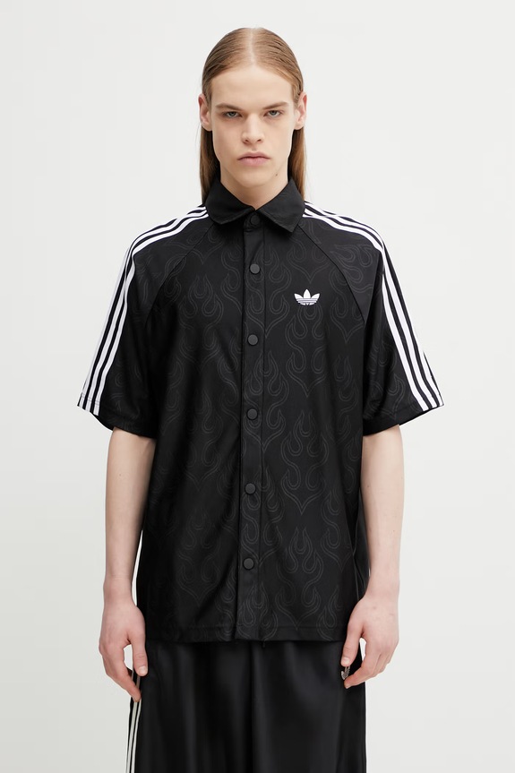 adidas Originals pánská košile černá KA9356