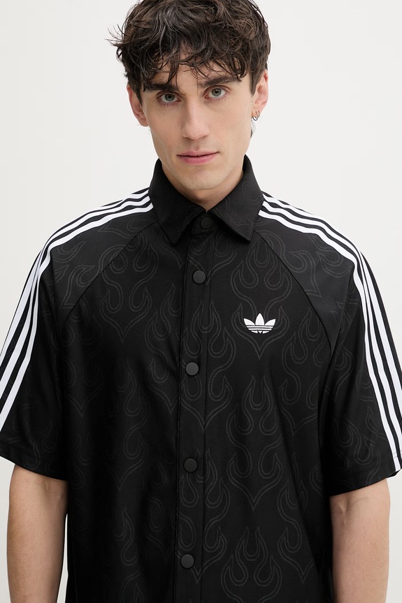 adidas Originals férfi ing fekete KA9356