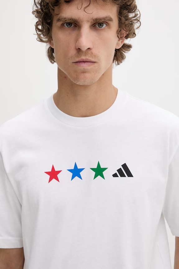 adidas тениска мъжка от памук бял KB2530